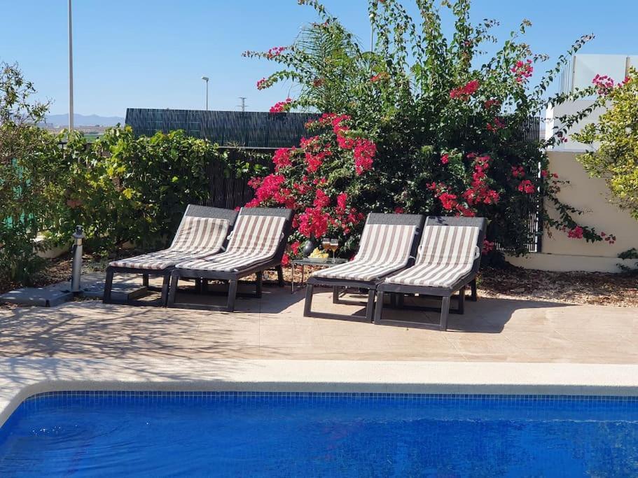 Espectacular Villa PISCINA PRIVADA Altaona GOLF Murcia Exterior foto